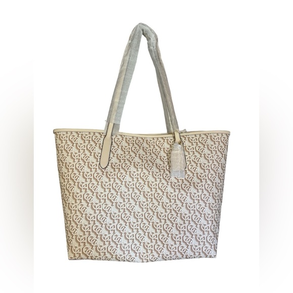 NWT COACH CF342 Monogram City Chalk Tote - Picture 2 of 8